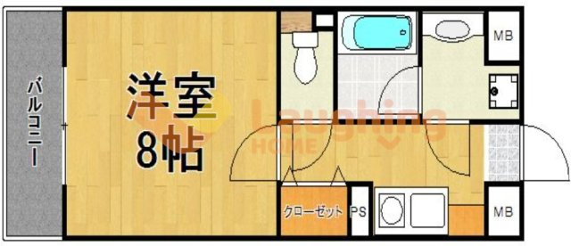  ロマネスク通町第２の間取り