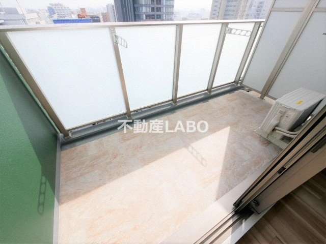 アーバネックス真田山のバルコニー