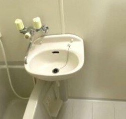 フローラルハイツの洗面所