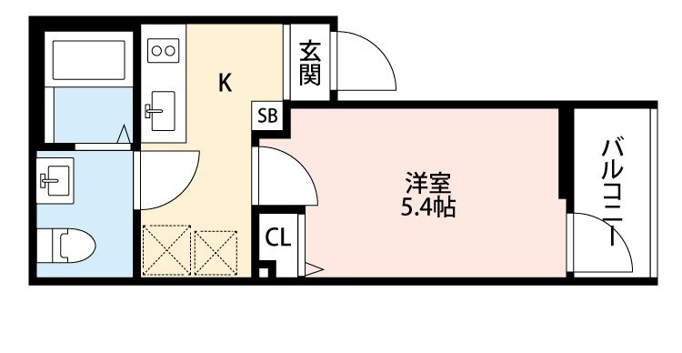 グランテールの間取り|間取りです。