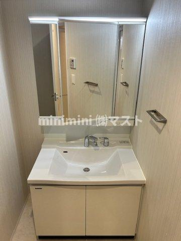 Vesta京町堀の洗面所