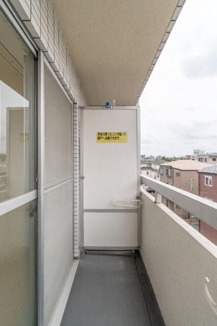 日神パレス西台のバルコニー