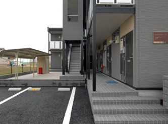 美南のエントランス