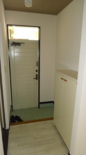 翠花苑　Aの玄関|ゆったりとした玄関です