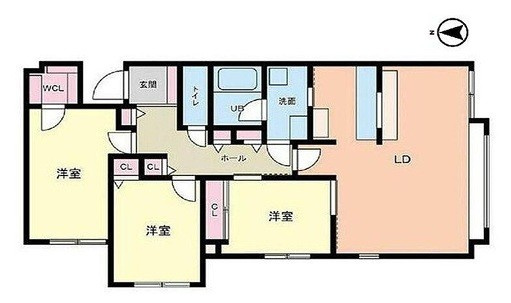 パークハイム旭ヶ丘の間取り