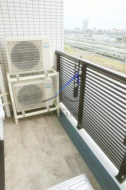 ルピナス昭和町のバルコニー|バルコニーです。