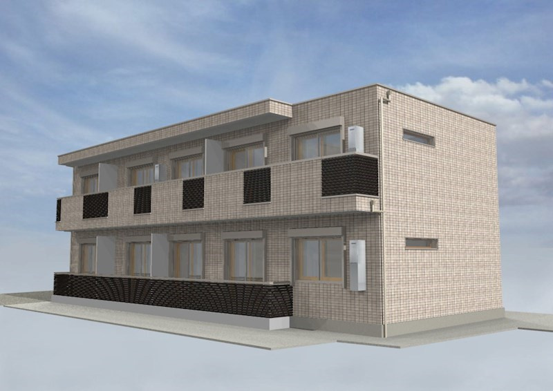 ルーチェ松原の外観パース