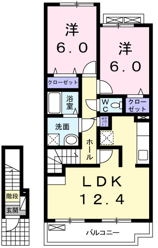 【間取り】 | シンパシーノース