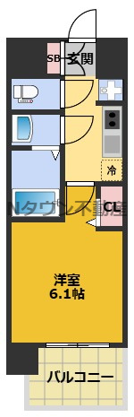 【間取り】 | MAXIV新栄 | 間取りです。
