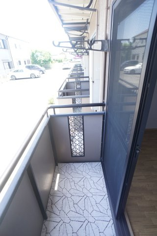 ハイツソレイユのバルコニー