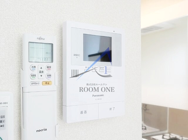 ハーモニーテラス三園のセキュリティ|モニター付きインターホンです。