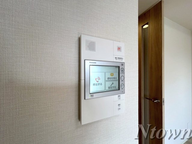【セキュリティ】 | MAXIV新栄 | モニター付きインターフォンです。