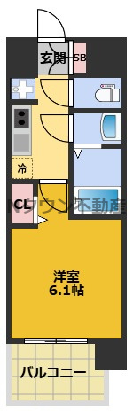 【間取り】 | MAXIV新栄 | 間取りです。