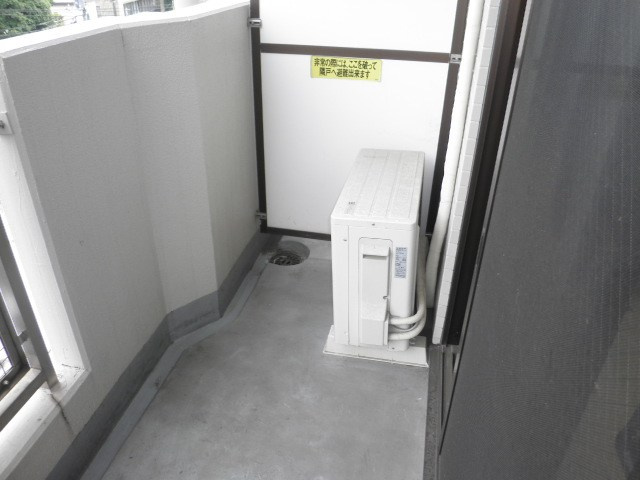 第2宝田ビルのバルコニー