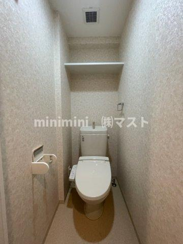 大阪市東成区中本１丁目の賃貸マンションのトイレ