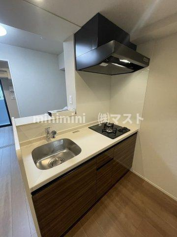 大阪市中央区安土町１丁目の賃貸マンションのキッチン