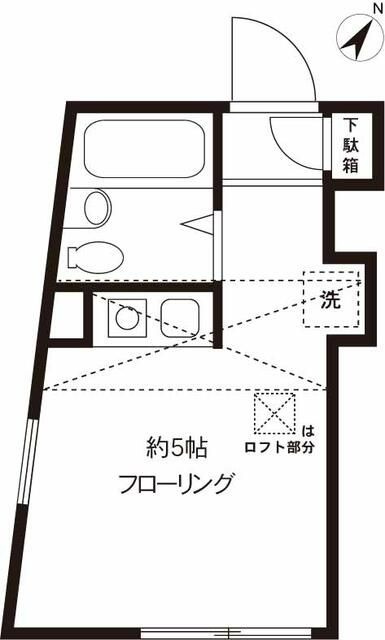 ＤＲホームズ都立家政の間取り