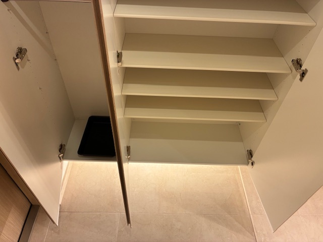 GLOBAL FRONT TOWERの玄関