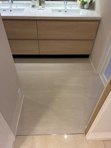 GLOBAL FRONT TOWERの脱衣所