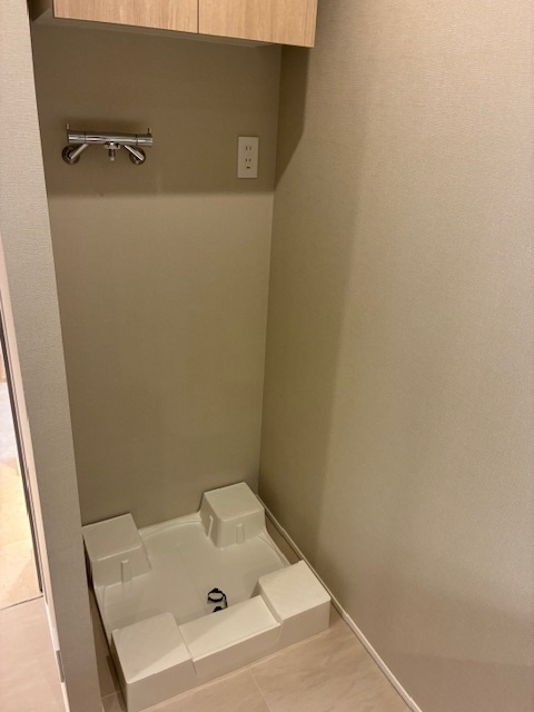 GLOBAL FRONT TOWERのランドリースペース