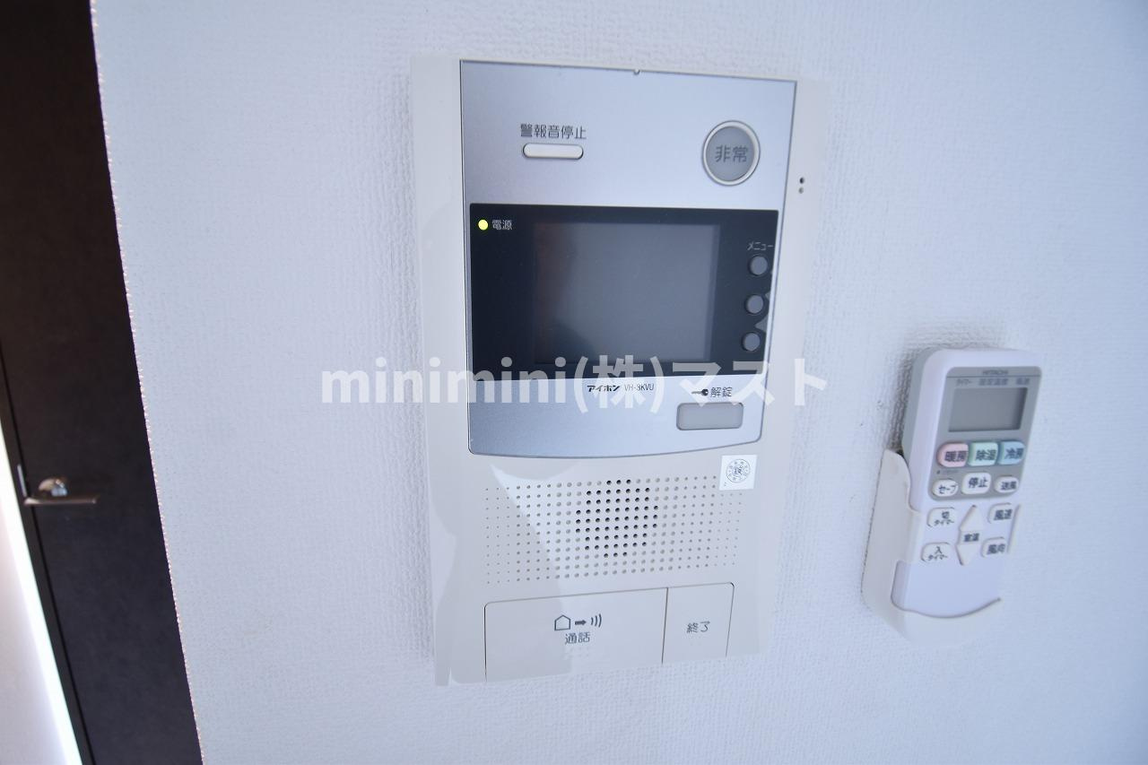 大阪市中央区瓦屋町２丁目の賃貸マンションのセキュリティ