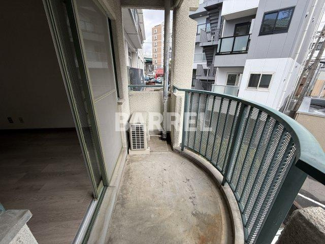 ヴェルデみきのバルコニー