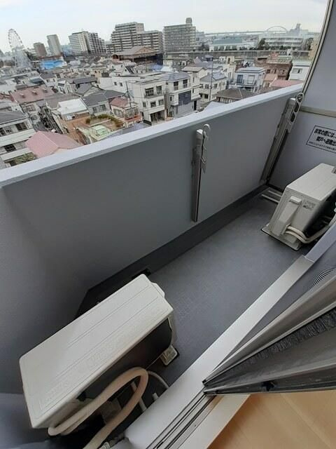 ヴィラ　フェリシア　小台橋のバルコニー