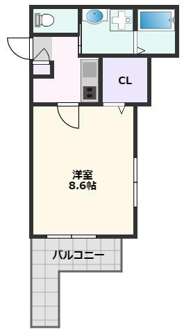 【間取り】 | プルメリア関大前