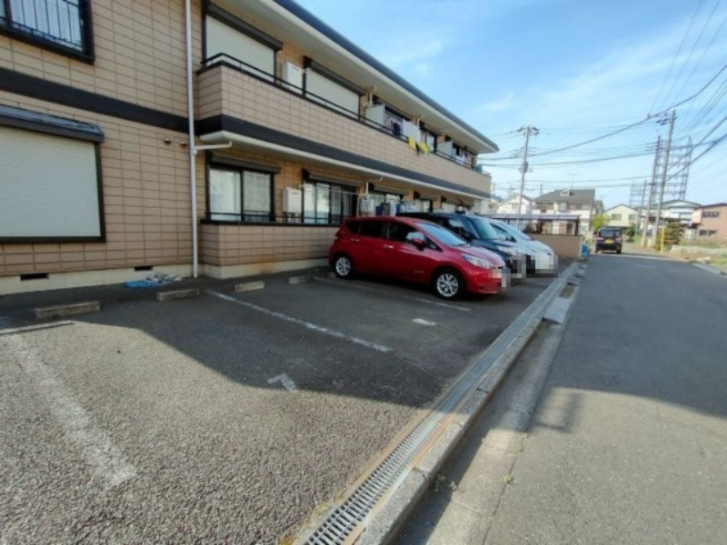 アビタシオンⅠの駐車場