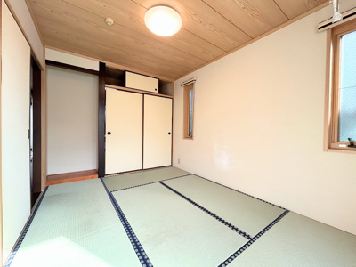 【和室】 | ◆◇旭区上白根1丁目中古戸建◇◆ | ◆子どものスタディ空間として、あるいは書斎やホビールームとして生活スタイルに合わせて使えるプライベートルーム。居心地のいい落ち着いたインテリアが似合います。