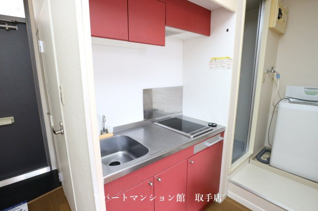 レオパレスクレールアビコのキッチン|画像4