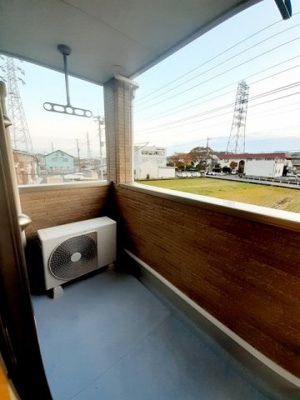 【バルコニー】 | セル・リヴィエールＡ | お洗濯にも便利なバルコニー付き