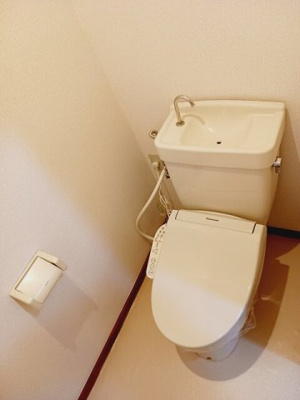 【トイレ】 | ハイツオチアイ | シンプルで使いやすいトイレです