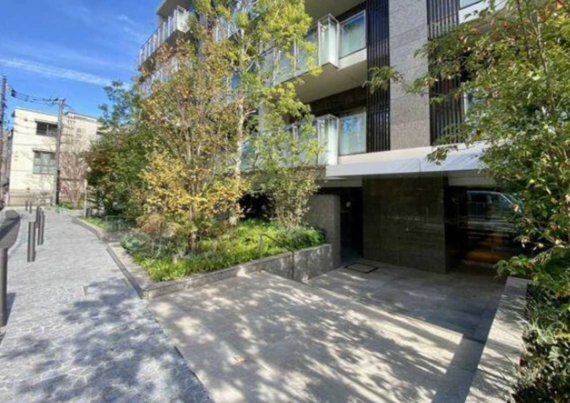 ザ・パークハウス駒沢レジデンス　築浅　分譲賃貸　テラスのエントランス