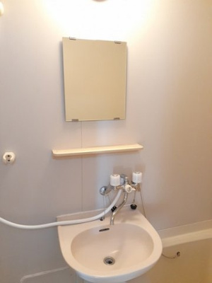 【洗面所】 | エルディムわたなべ | コンパクトで使いやすい洗面所