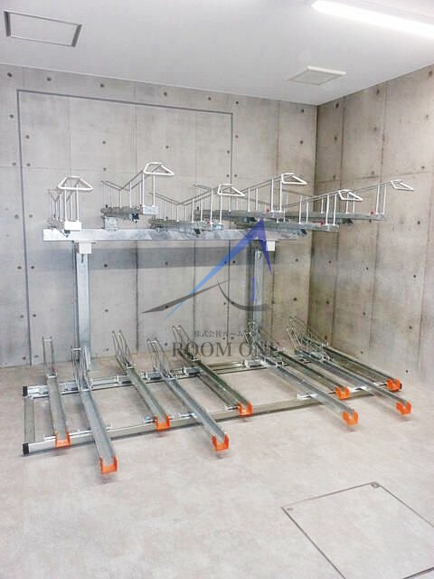 ファインクレスト健和のその他共用部分|駐輪場です。