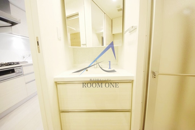 ファインクレスト健和の洗面所|洗面台です。