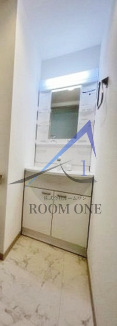 デュオメゾン三軒茶屋の洗面所|洗面台です。