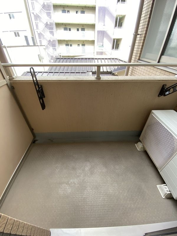 デュオ・スカーラ西新宿Ⅱのバルコニー