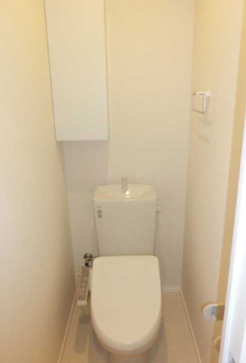 AKS三宿フラッツ　角部屋　オートロック　陽当たり良好のトイレ