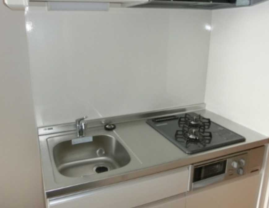 AKS三宿フラッツ　角部屋　オートロック　陽当たり良好のキッチン