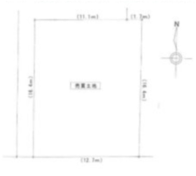 日立市大みか町３丁目の土地図