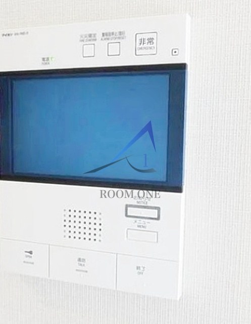 アンジェ蒲田のセキュリティ|モニター付インターホンです。