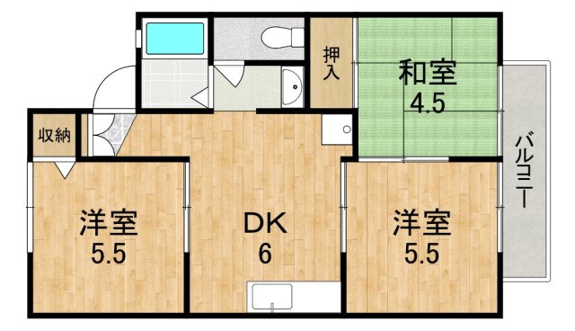 セジュール高の原Ｆ