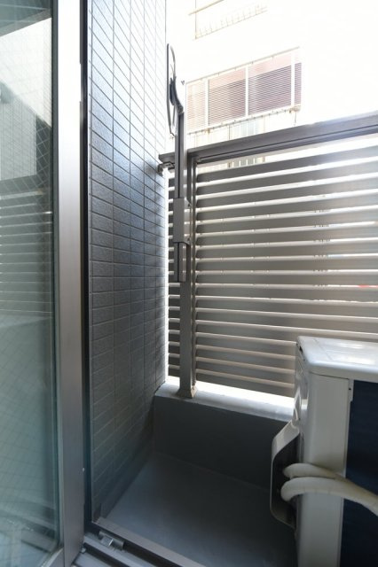 小石川フィエルテのバルコニー