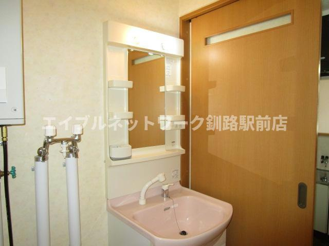 ハイツひまわり(鶴ヶ岱)の洗面所