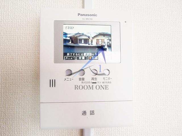 ＹＭパレスのセキュリティ|モニター付きインターホンです。