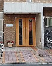アーク清澄白河のエントランス