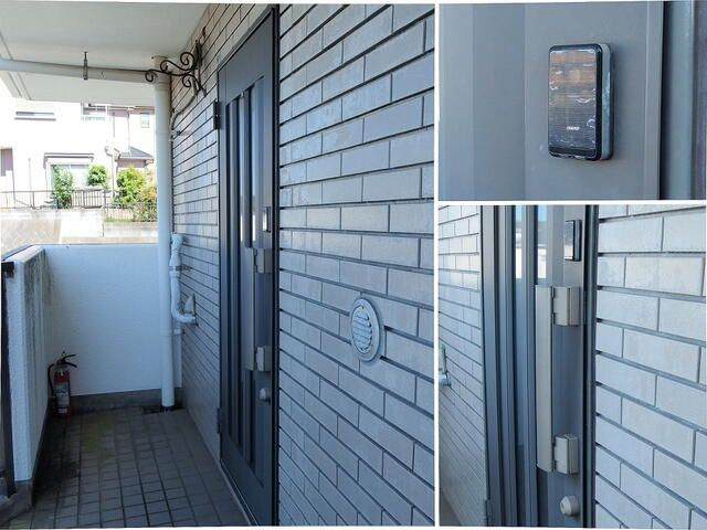 日野９丁目貸家のバルコニー