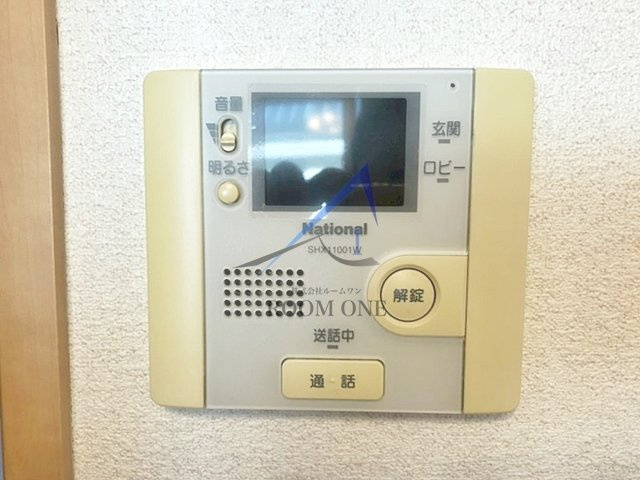 ビジュー野方のセキュリティ|モニター付きインターホンです。